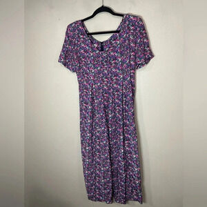 Vintage floral romper